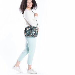 Brand New Lug Navigator Crossbody Bag in Wildlife Black